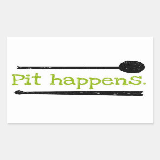Pit Happens sticker
