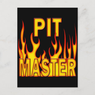 Pit Master Postcard