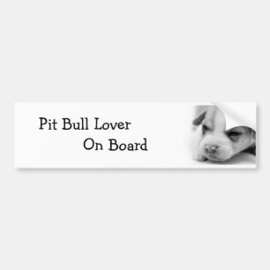 Pit Puppy Bumper Sticker