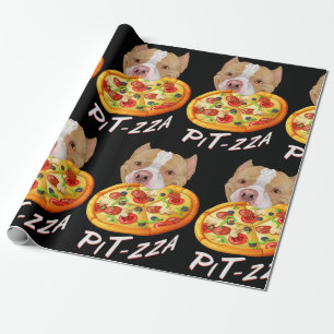Pit-zza! Pit Bull & Pizza  T-Shirt Coffee Mug Wrapping Paper
