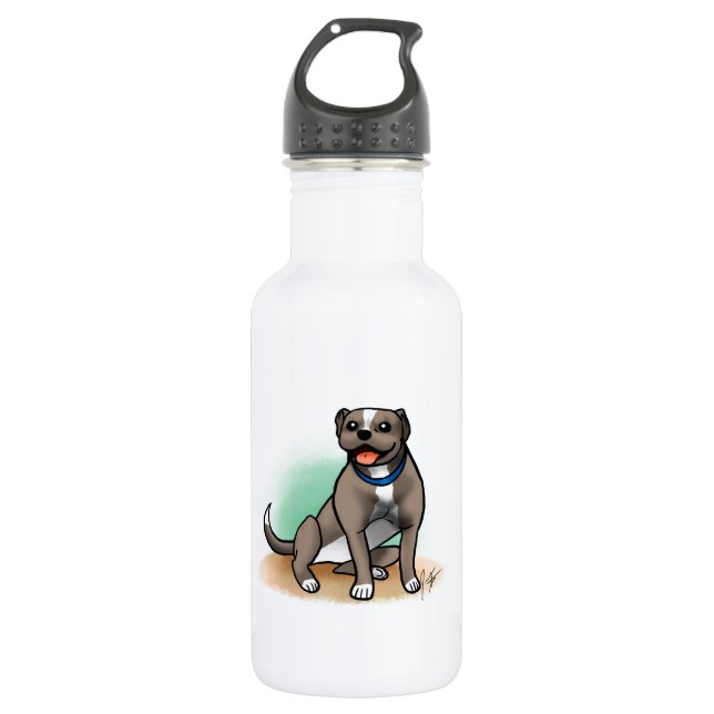 Pitbull 532 Ml Water Bottle (Front)