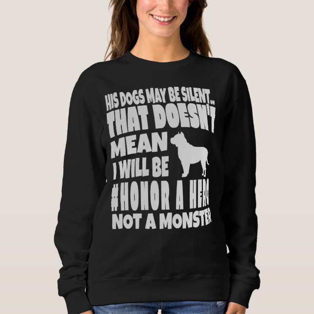 Pitbull Advocate Sweatshirt (Front)