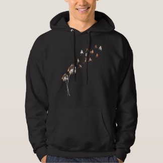 Pitbull American Staffordshire Dandelion Seeds Hoodie