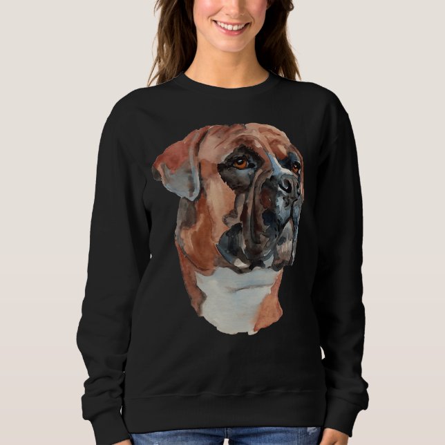 Pitbull Artwork Sketch Sweatshirt (Front)
