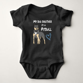 Pitbull Baby Clothes Baby Bodysuit