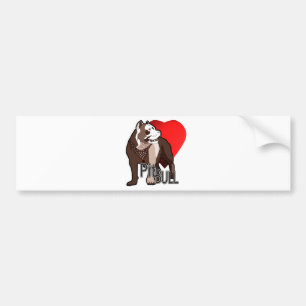 Pitbull Bumper Sticker