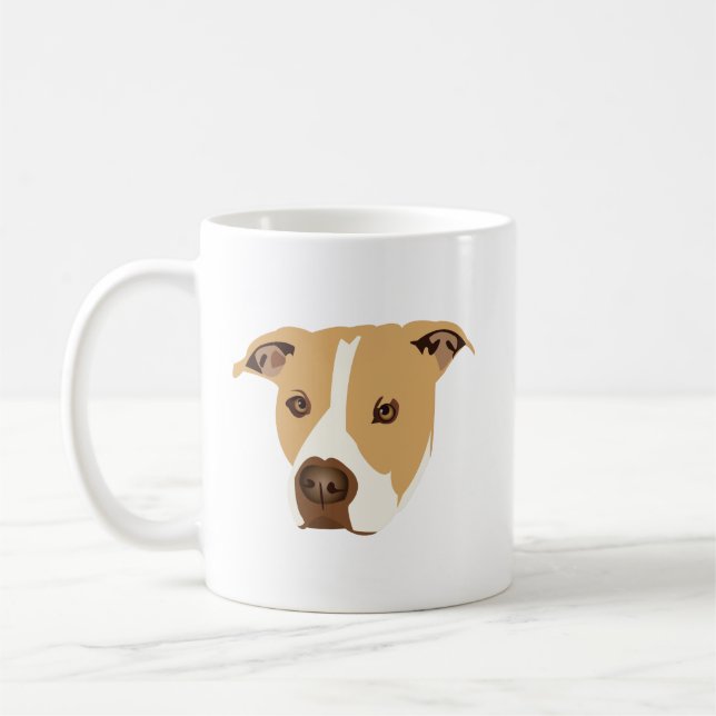 Pitbull Coffee Mug (Left)