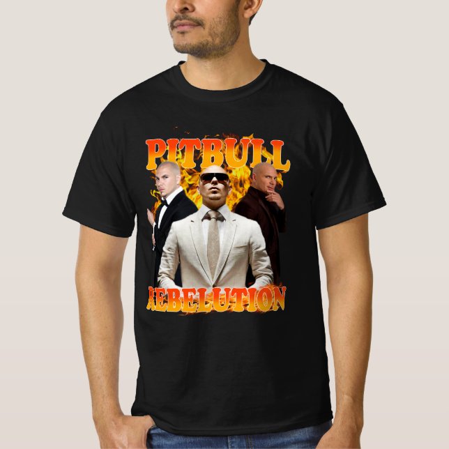 pitbull concert 90s T-Shirt (Front)
