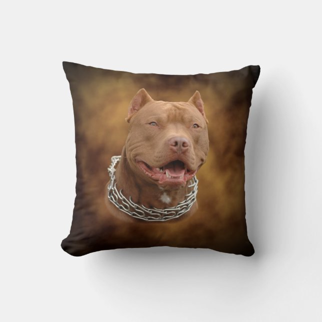 Pitbull Cushion (Front)