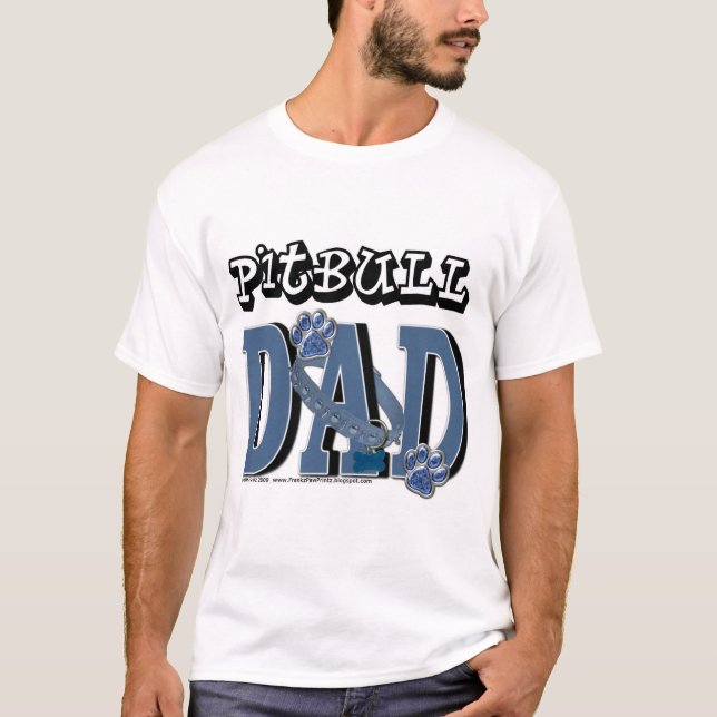 Pitbull DAD T-Shirt (Front)