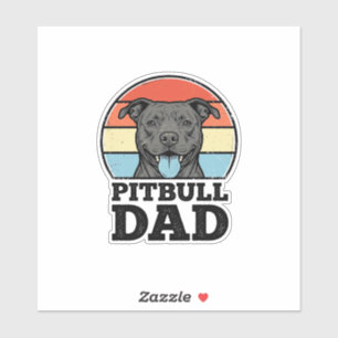 Pitbull Dad Vintage Dog Lover Shirt Design (2)_1