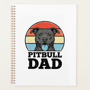 Pitbull Dad Vintage Dog Lover Shirt Design (2)_1 Planner