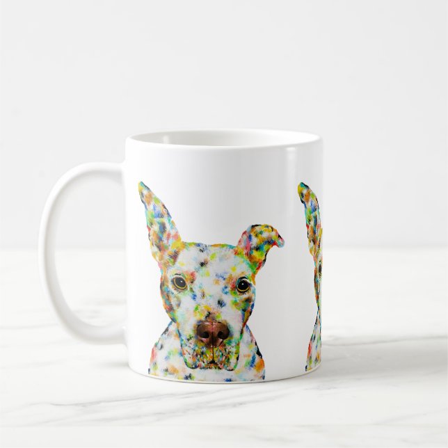 Pitbull Dog 11 oz. Mug (Left)