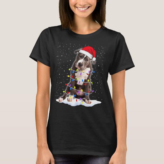 Pitbull Dog 2 T-Shirt (Front)