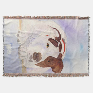 Pitbull Dog blanket