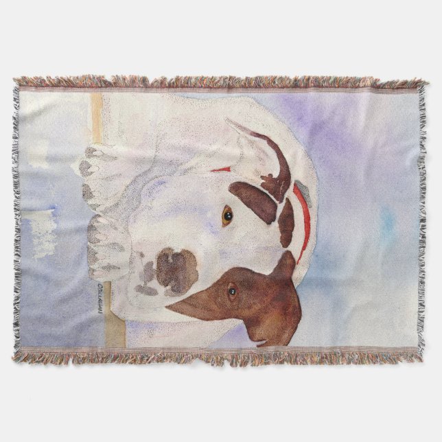 Pitbull Dog blanket (Front)