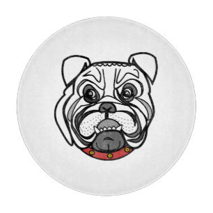 Pitbull Dog - Choose / add your colour Cutting Board