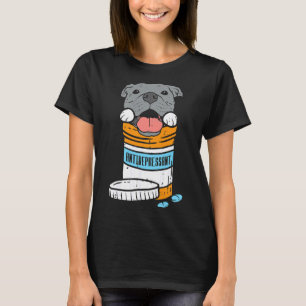 Pitbull Dog Lover Halloween Day Thanksgiving Chris T-Shirt