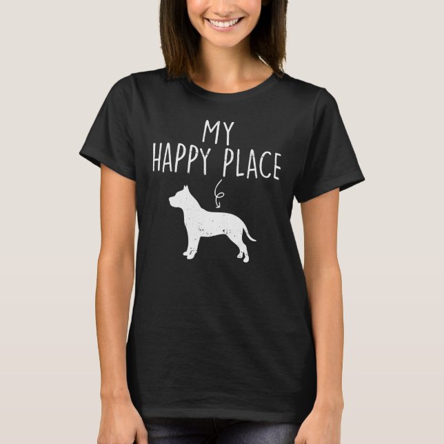 Pitbull Dog Mum 288 T-Shirt (Front)