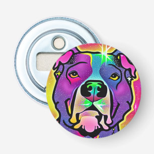 Pitbull Dog Pop Art Bottle Opener
