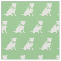 Pitbull Dog Silhouette Pet Pit Bull Sage Green