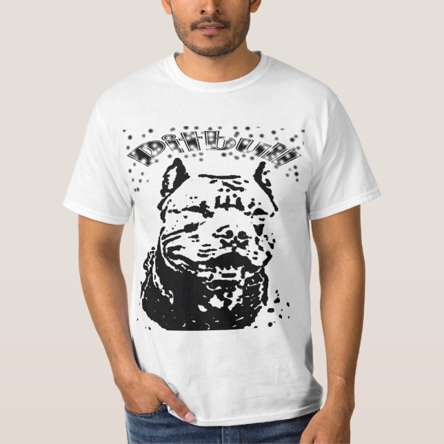 Pitbull Dog T-Shirt (Front)
