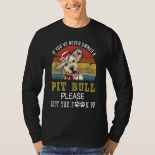 Pitbull Dog Womens Mens Dog Dog Rescue T-Shirt