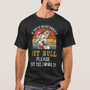 Pitbull Dog Womens Mens Dog Dog Rescue T-Shirt