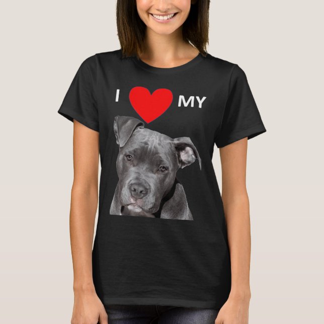 Pitbull Doglover T-Shirt (Front)