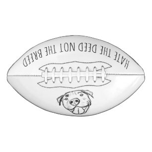 pitbull drawing simple dog lovers black white football