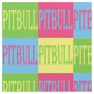 Pitbull fabric