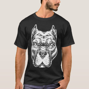 Pitbull Face Classic T-Shirt