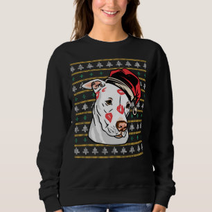 Pitbull Funny Ugly Christmas Sweater