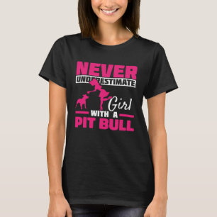 Pitbull Girl  Dog Breed Pitbull Ban T-Shirt