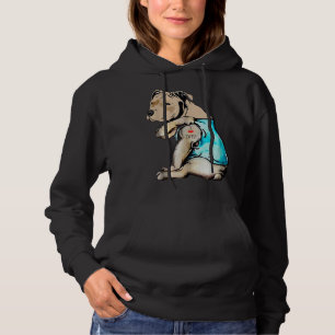 Pitbull Granny Pit Bull Terrier Dog Pibble Mother' Hoodie