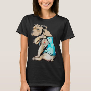 Pitbull Granny Pit Bull Terrier Dog Pibble Mother' T-Shirt