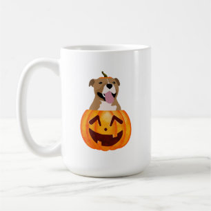 Pitbull Halloween Coffee Mug