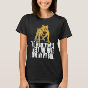 Pitbull Humour  Dog Breed Pitbull Ban T-Shirt