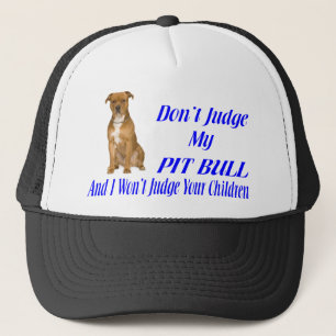 PITBULL JUDGEMENT TRUCKER HAT