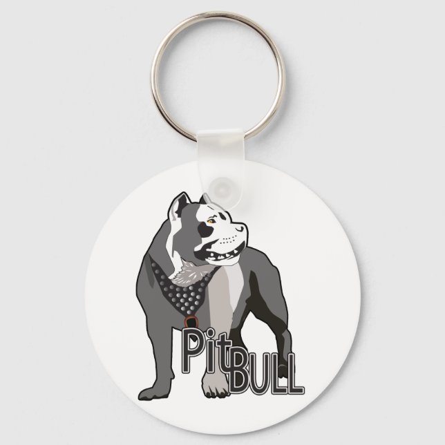 Pitbull Key Ring (Front)