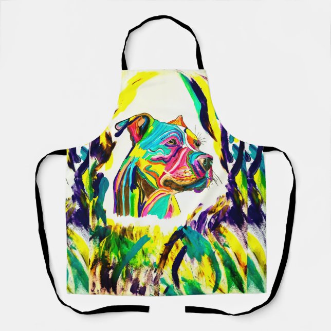 Pitbull Love Apron (Front)