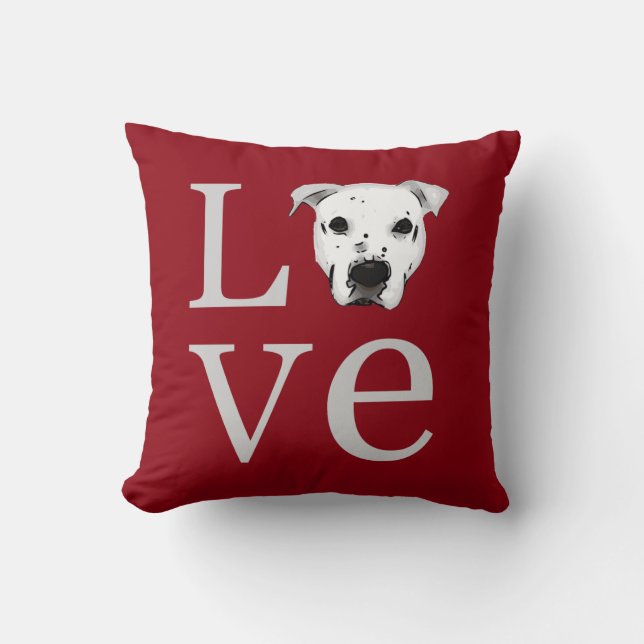 Pitbull Love Cushion (Front)
