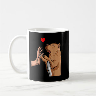 Pitbull Love Pittie Dog Mum Women Girls T-Shirt Coffee Mug