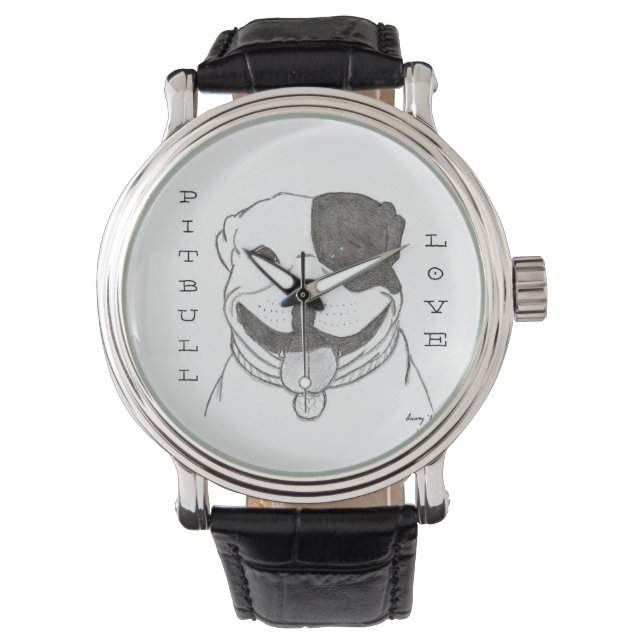 Pitbull Love Watch (Front)