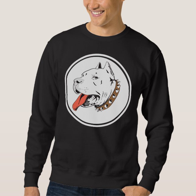 Pitbull Lover 75 Sweatshirt (Front)