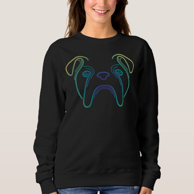 Pitbull Lovers   Sweatshirt (Front)