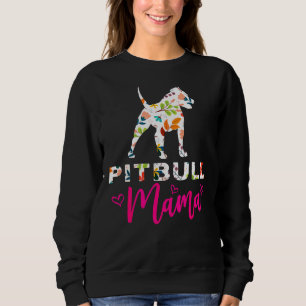 Pitbull Mama Cute Dog Lover Sweatshirt