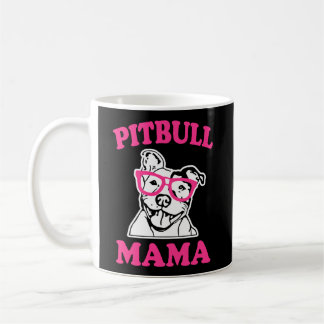 Pitbull Mama Women'S Pit Bull Dog Mum Pink Hoodie Coffee Mug