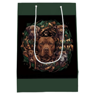 Pitbull Medium Gift Bag