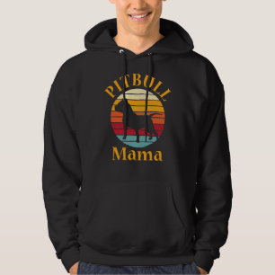 Pitbull Mom  Pit Bull Mama Pittie Pitty Cute Dog L Hoodie